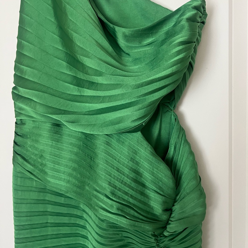 A.L.C. Vibrant Green Dress